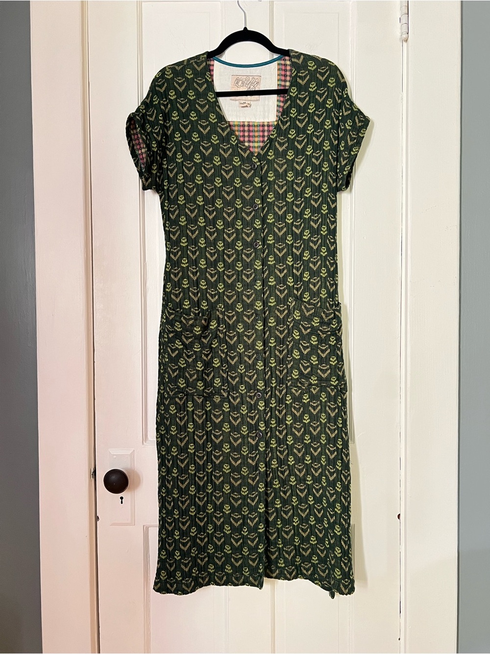 Ace & Jig gallo dress fern